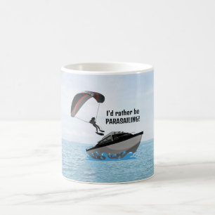 Personalized Parasailing  Coffee Mug
