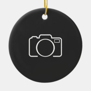 Personalized Parent Mom Dad Gift Family Photo Ceramic Ornament