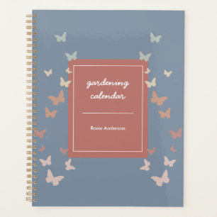 Personalized Pastel Gardening Journal Planner