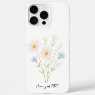 Personalized Pastel iPhone Case   Mom Est.