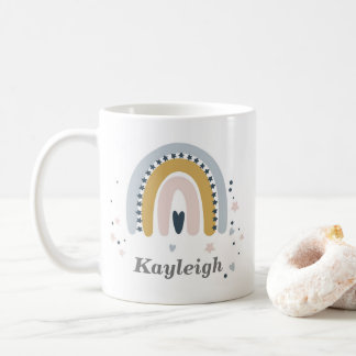 Personalized Pastel Rainbow Mug