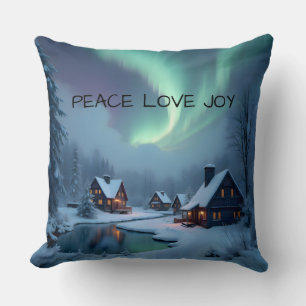 Personalized Peace Love Joy Cushion