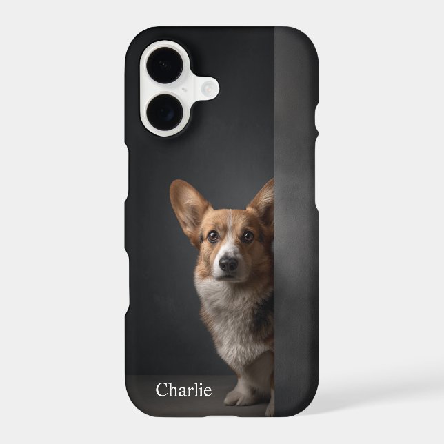 Personalized Pembroke Corgi Portrait (Back)