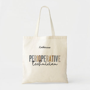 Personalized Perioperative Technician Tote Bag