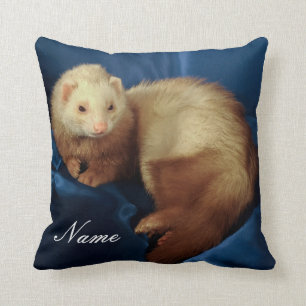 Personalized Pet Ferret Cushion