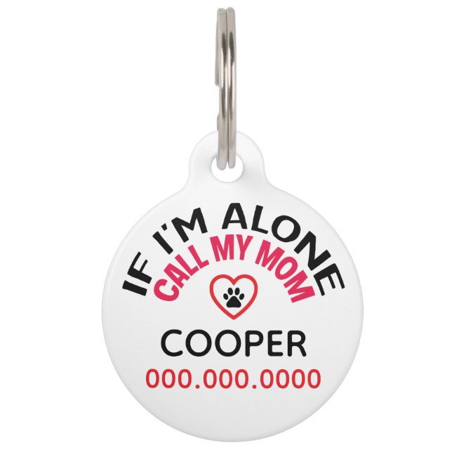Personalized Pet ID Tag (Front)
