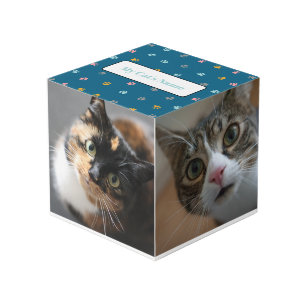 Personalized Pet Keepsake for Cats or Dogs Cube