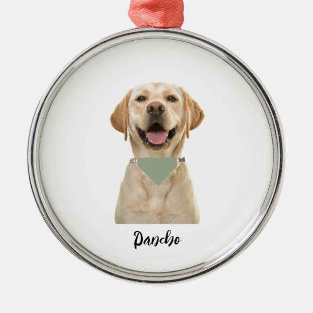 PERSONALIZED PET ORNAMENT  (Front)