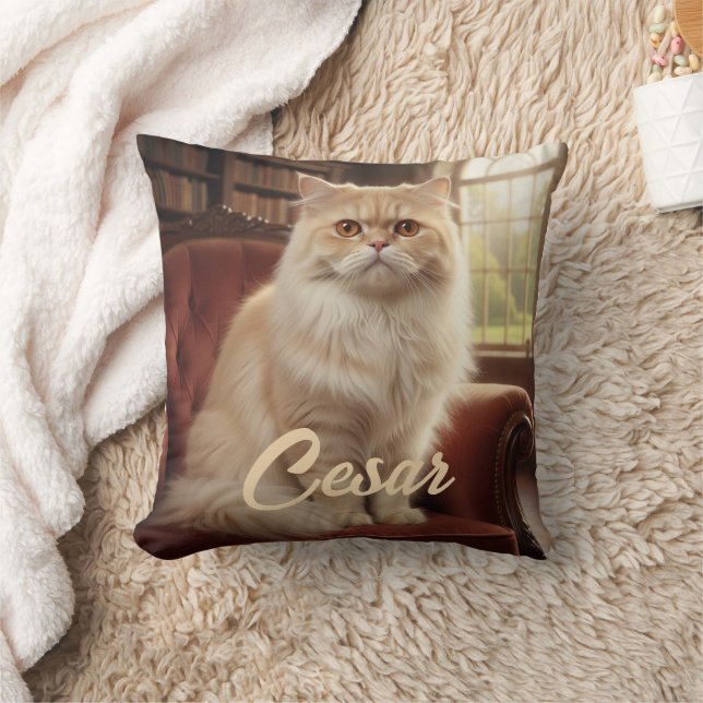 Personalized Pet Photo and Name Custom Cushion (Blanket)