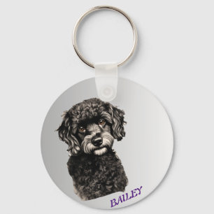 Personalized Pet Photo Dog Lover Keepsake Keychain