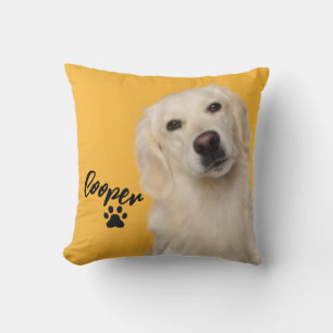 Personalized Pet  Photo Dog Lover with Photo Cushion