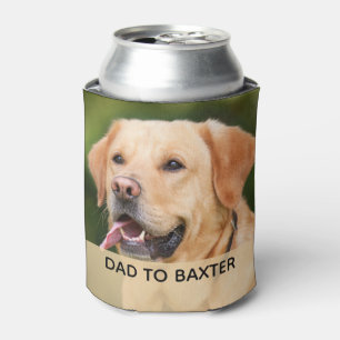 Personalized Pet Photo Father's Day Can Cooler