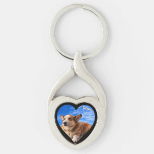 Personalized Pet Photo Keepsake Dog Lover Key Ring