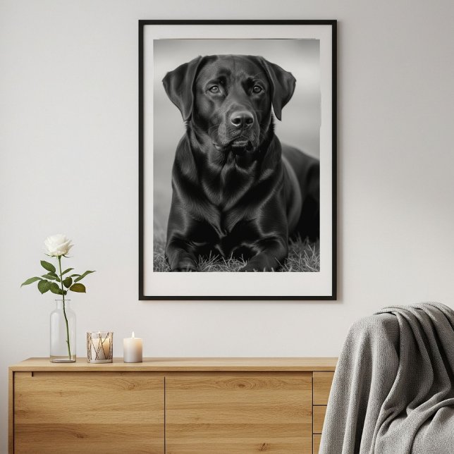 Personalized pet photo poster, pet memorial gift (Creator Uploaded)