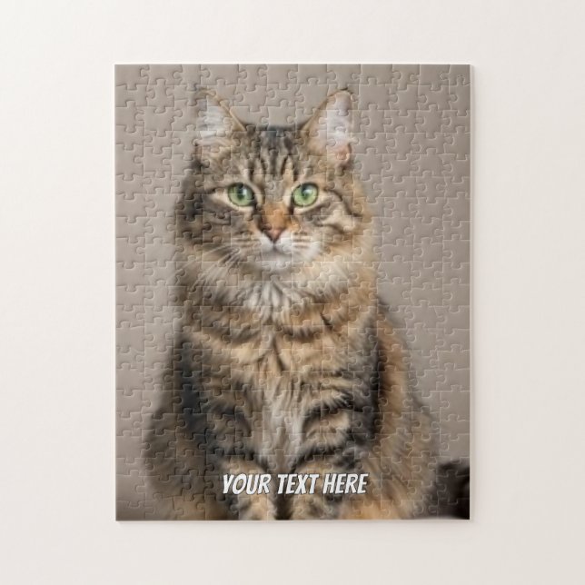 Personalized Pet Photo Puzzle, Pet Photo, Jigsaw  Puzzle (Vertical)