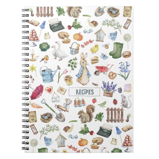Personalized Peter Rabbit Notebook (Front)