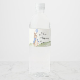 Personalized Peter Rabbit Water Bottle labels