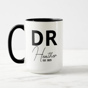 Personalized PhD Mug, Custom PhD Mug, PhD Graduati Mug