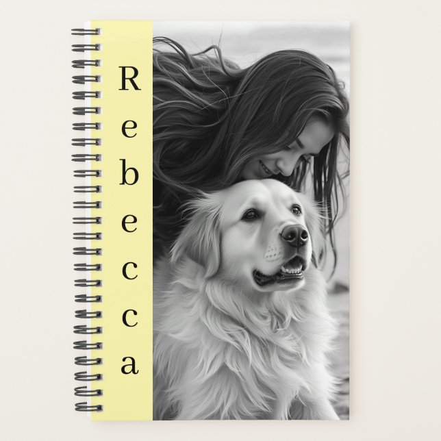 Personalized Photo and Name  Planner (Front)