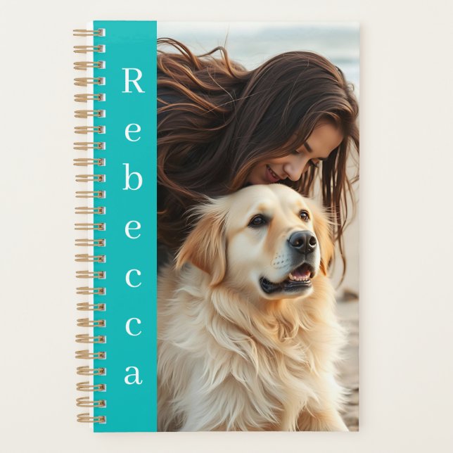 Personalized Photo and Name  Planner (Front)