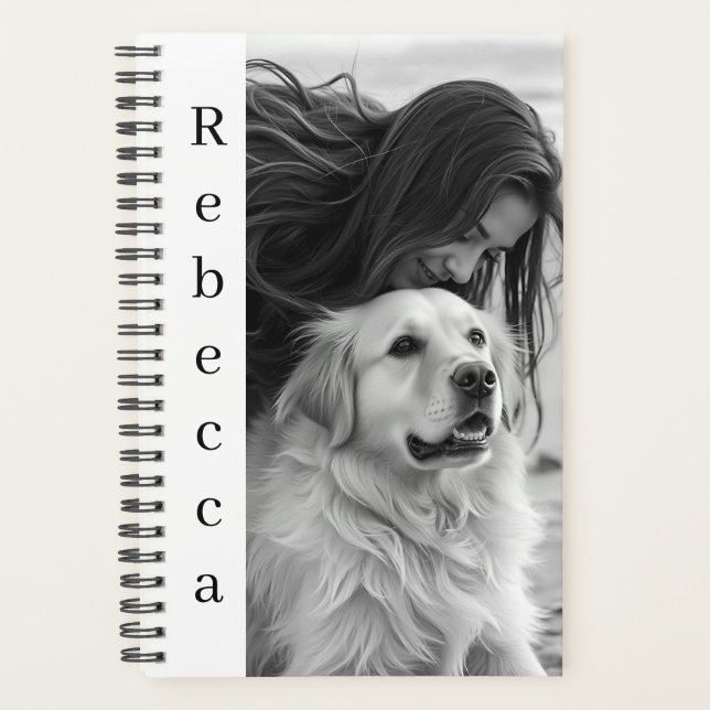 Personalized Photo and Name  Planner (Front)
