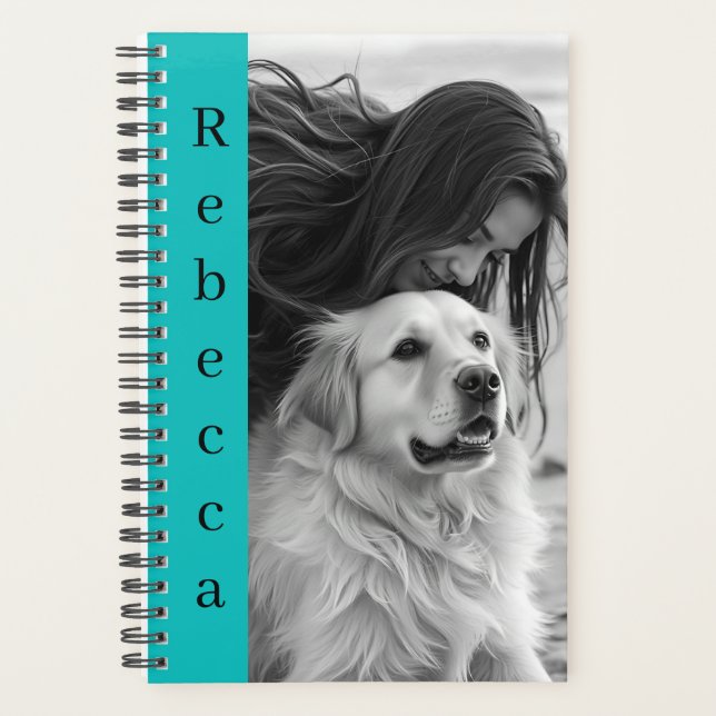 Personalized Photo and Name  Planner (Front)