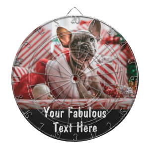 Personalized Photo and Text Dartboard