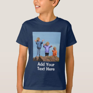 Personalized photo and text kids T-Shirt