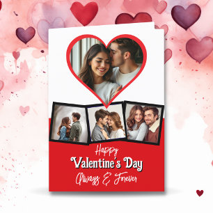Personalized Photo and Text Valentine's Day Card