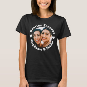 Personalized photo best friends T-shirt 