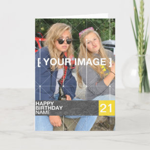 Personalized Photo Birthday Card