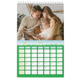 Personalized Photo Calendar for Family Or Couple