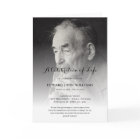 Personalized Photo Celebration of Life Funeral