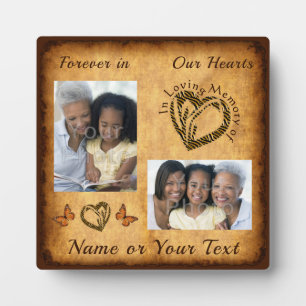 Personalized Photo Cheap Memorial Plaques
