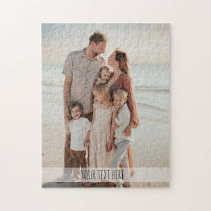 Personalized Photo Cup Custom Text Picture Jigsaw Puzzle