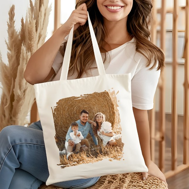 Personalized Photo Custom Family Matching Gift Tote Bag (Creator Uploaded)