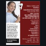 Personalized Photo, Dentistry, Dentist Advertising Flyer<br><div class="desc">Personalized Photo,  Dentistry,  Dentist Advertising Flyer by The Business Card Store.</div>