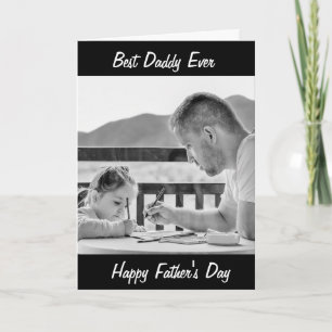 Personalized Photo Father's Day Card