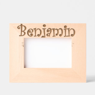 Personalized Photo frame Benjamin / Picture frame
