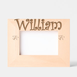 Personalized Photo frame William / Picture frame