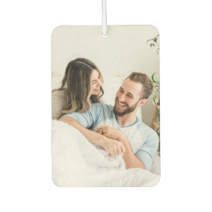 Personalized Photo Gift for Boyfriend Mirror Photo Car Air Freshener