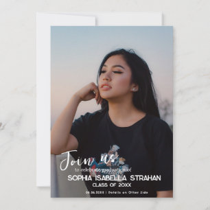 Personalized Photo Graduation Party Invitation