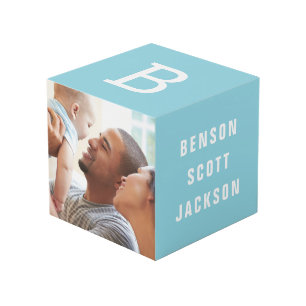 Personalized Photo Keepsake Memorial Photo Cube