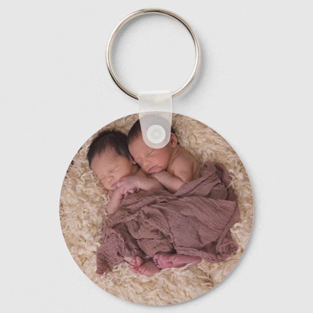 Personalized Photo Key Ring (Front)