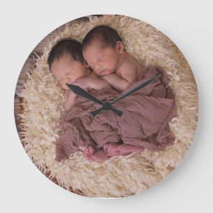 Personalized Photo Large Clock