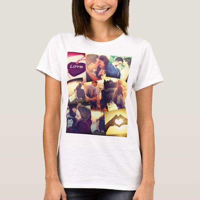 Personalized photo montage T-Shirt (Front)