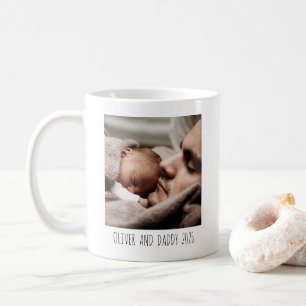 Personalized Photo Mug for Dad – “Best Daddy Ever”