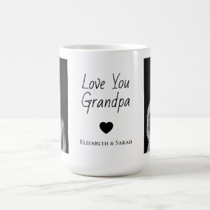 Personalized Photo Mug – Love You Grandpa