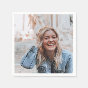 Personalized Photo Paper Napkin