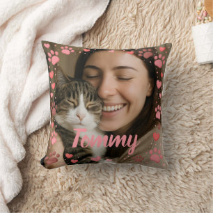 Personalized Photo Pet Lover's Pillow